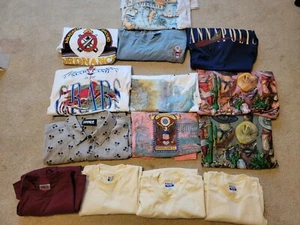 Vintage T-Shirt Lot of 14 Shirts - Mixed Sizes 90s Single Stitch  - Picture 1 of 5