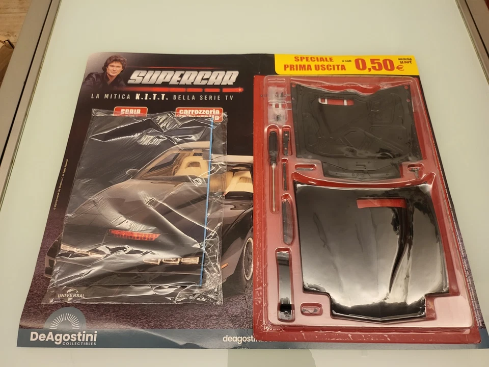SUPERCAR KITT De Agostini Primo Numero 1 Cofano - Immagine 1 di 1