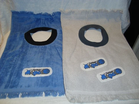 Orlando Magic NBA Basketball Handmade/Tea Towel Children's/Baby Bib NEW Cover