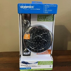 Oxygenics 3-Spray BodyBar w Flood Chrome Combo Shower Head, Chrome, 1.8 GPM - Picture 1 of 7