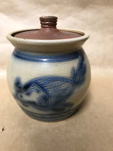 SJ Pottery Bethe Missouri Spice Jar Rooster - Picture 1 of 6