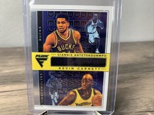 2020-21 Panini Flux Deja Vu Giannis Antetokounmpo & Kevin Garnett #33