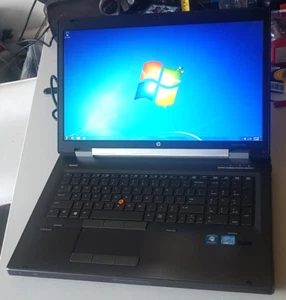HP ELITEBOOK 8770w, CORE i7-3820QM, 250 GIG Samsung EVO SSD, 16GB Ram, WIN 7. - Picture 1 of 16