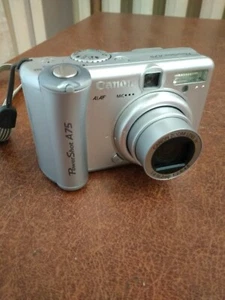 Canon PowerShot A75 3.2MP Digital Camera. not Work - Picture 1 of 13