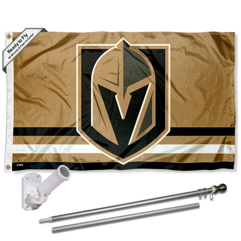 Vegas Golden Knights Golf Flag Pole and Bracket Kit Cover