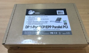 SIIG JJ-P01411-S1 DP 1-Port ECP/EPP Parallel Adapter PCI Card - NEW - sealed!!! - Picture 1 of 1