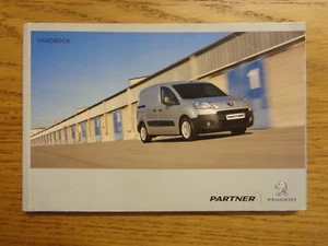 Peugeot Partner Owners Handbook Manual 08-12 - Picture 1 of 1