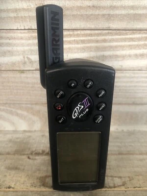 Garmin GPS III 3 Plus Handheld GPS Hiking Hunting Navigator- Parts/Repair - Image 1 of 4