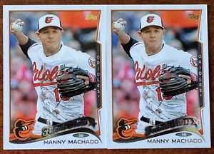 Manny Machado 2 Card Lot M5 - Picture 1 of 1