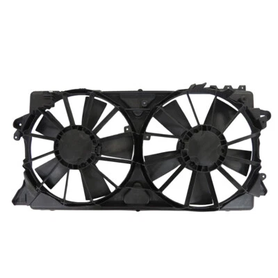 NEW DUAL RADIATOR AND CONDENSER FAN FITS FORD EXPEDITION 2010-2017 AL3Z8C607A - Image 1 of 2