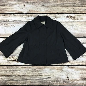 EUC Old Navy Womens Black Jacket Size Medium Zip Coat - Bild 1 von 7