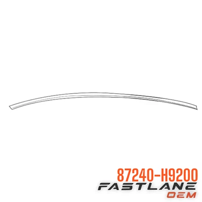 2018-2023 KIA RIO МОЛДИНГ ДЛЯ ПРАВОЙ КРЫШИ НОВЫЙ ОТ ОРИГИНАЛЬНОГО ПРОИЗВОДИТЕЛЯ 87240-H9200 - Изображение 1 из 4