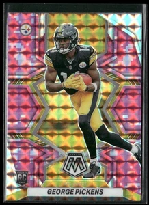 2022 Panini Mosaic #282 George Pickens Mosaic Camo Pink - Bild 1 von 2