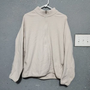 Lululemon pile oversize 1/2 zip avorio bianco sporco uomo LargeLM3DTCS - Foto 1 di 6