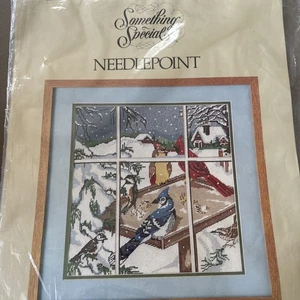 Kit de punta de aguja Candamar Winter Bird Feeder Something Special 30497 14 x 14 - Imagen 1 de 4
