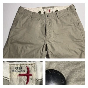 Relwen Flyweight Flex Chino Pants Stretch Cotton Hiking Gray 32 - Picture 1 of 18