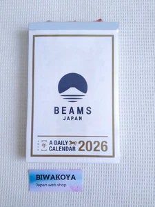 BEAMS 2026 Wandkalender Japanisch Traditionell Täglich Abzocke Reiwa 186×120 mm - Bild 1 von 5