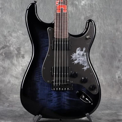 Fender/Made in Japan Godzilla Stratocaster Rosewood FB Godzilla Blue B0FVDXN65S - Image 1 of 4