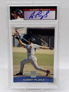2001 Topps Reserve Albert Pujols 103 Uncirculated Autograph Auto PSA 8 Rookie RC - Bild 1 von 2