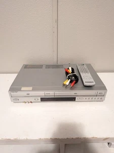 Sony SLV-D370P DVD/VCR Recorder Combo Player with OEM Remote & AV Cables - Picture 1 of 12