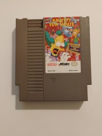Krusty's Fun House 1992 NES Cartridge Only