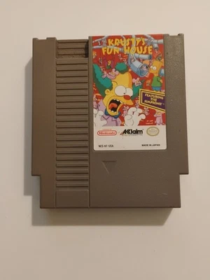 Krusty's Fun House 1992 NES Cartridge Only - Image 1 of 3
