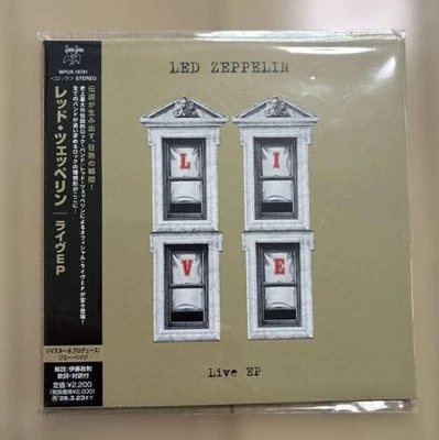 LED ZEPPELIN LIVE EP 4 TRACKS 2025 JAPAN CD limited brand new Foto 1 de 2