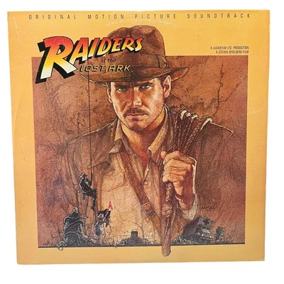 RAIDERS OF THE LOST ARK - ORIGINAL MOTION PICTURE SOUNDTRACK - VINYL RECORD 1981 - Image 1 of 4
