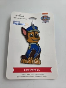 Hallmark Paw Patrol Enamel Christmas Tree Ornament Flat Metal Hanging New - Picture 1 of 3