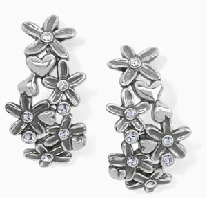Brighton Wild Flowers Post Hoop Earrings  Style JA7381  MSRP: $52  NWT - Bild 1 von 2