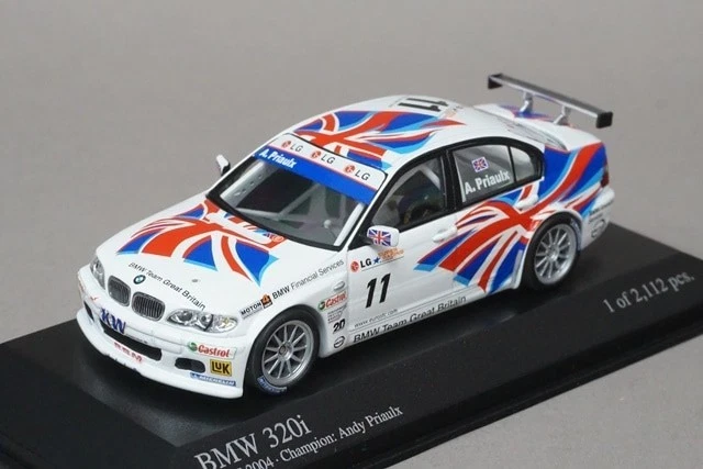 1/43 BMW 320I #11 UK ETCC 2004 PRIAULX MINICHAMPS 400042411 - Immagine 1 di 1