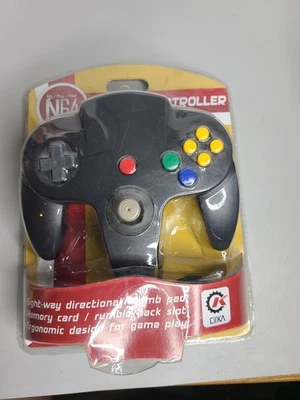 NEW CIRKA  Black Controller   for N64 Nintendo 64 - Image 1 of 4