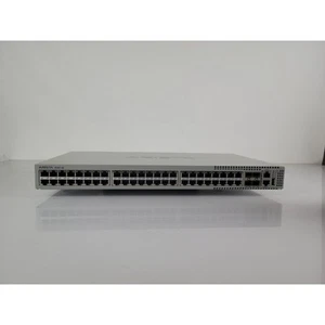 Arista DCS-7010T-48 48x RJ45 100/1000 4 x SFP+ 1/10GbE fan -F & -R Grade B - Picture 1 of 2