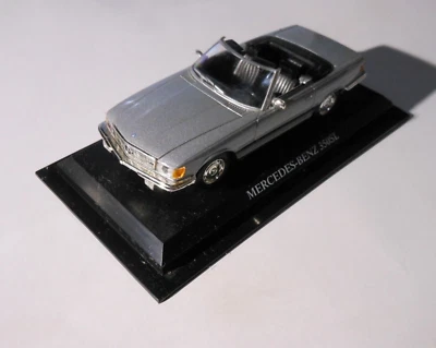 MODELLO AUTO DIE CAST DEL PRADO SCALA 1/43 MERCEDES BENZ 350 SL GRIGIO METAL - Immagine 1 di 2