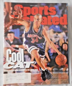 Arizona NCAA título millas Simon 7 de abril de 1997 revista Sports Illustrated Ex - Imagen 1 de 1