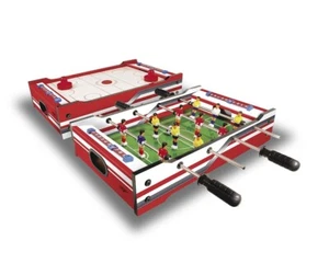 CARROMCO MULTIGAME FLIP-XM 2in1 Tischauflage Kicker Gleithockey Mini-Kicker - Bild 1 von 3