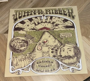 John R. Miller ¨Heat Comes Down¨ Black LP/Vinyl New & Sealed 2023 - Picture 1 of 3