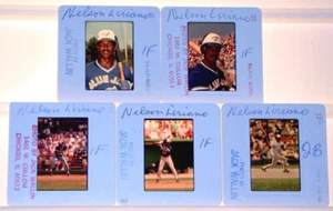 MLB Toronto Blue Jays 1989 Nelson Liriano 5 fotos diapositivas negativas por J. Wallin - Imagen 1 de 1