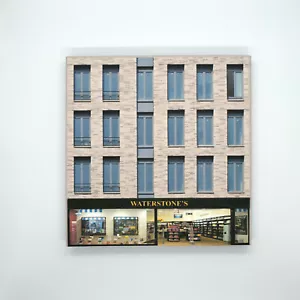 Card Low Relief OO Gauge Building & Shop 1/76 Scale 4mm model railway C16 - Picture 1 of 4