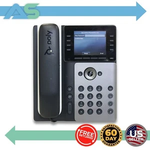 Poly Edge E300 schnurgebundenes Desktop Business VoIP Telefon mit 3,5" Farb IPS Display 📞 - Bild 1 von 11
