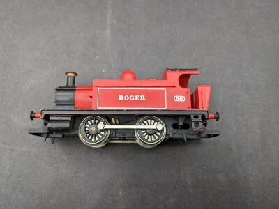 Hornby Railways 0-4-0 industrial tank loco  Red Roger No 36 - Image 1 of 4