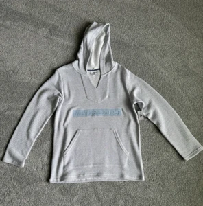 Walt Disney World Baja Style Pullover Hoodie Blue Womens Medium New With Tags - Picture 1 of 5