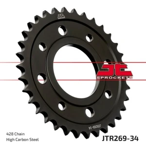 Piñones JT - JTR269.34 - piñón trasero de acero, 34T - para cadena 428 - Imagen 1 de 1