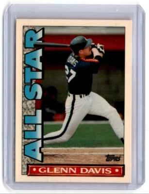1990 Topps TV All-Stars Glenn Davis Houston Astros #45 - Image 1 of 2