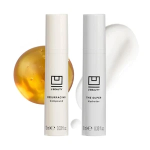 The U Beauty Duo Resurfacing Compound The SUPER Hydrator 50ml each Slightly USED - Picture 1 of 4