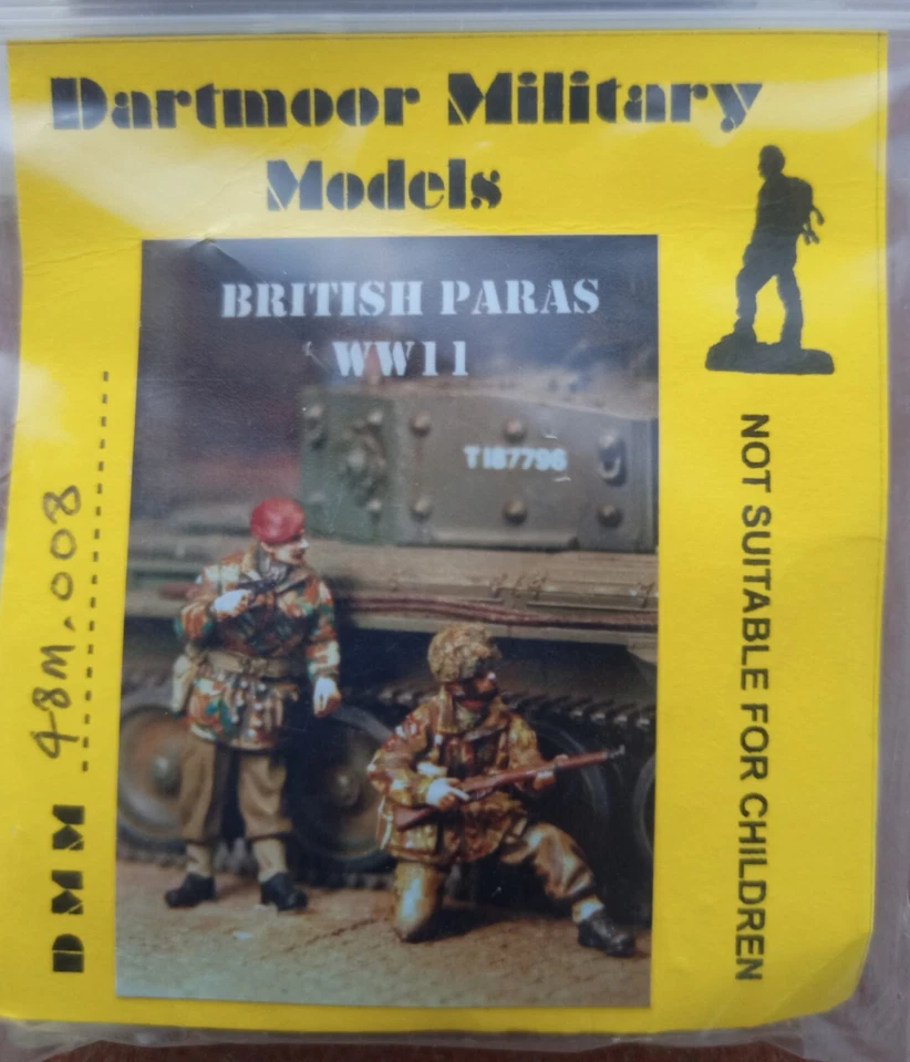 MODELLISMO -  British Paras WWII - DARTMOOR 1/48 - Immagine 1 di 1