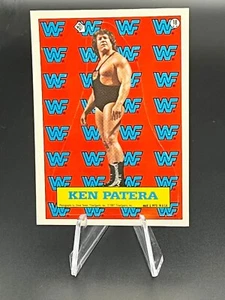 1987 Topps WWF Wrestlemania III #18 Ken Patera pegatina de lucha libre casi nueva/como nueva - Imagen 1 de 1