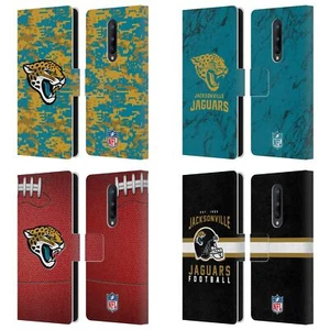 OFFICIAL NFL JACKSONVILLE JAGUARS GRAPHICS LEATHER BOOK CASE FOR ONEPLUS PHONES - Picture 1 of 10