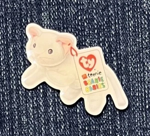 Flip The Cat ~ McDonald's Ty Teenie Beanie Babies Crew Pin ~ 2000 Vintage - Picture 1 of 3