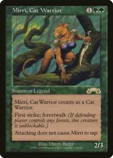 Mirri, Cat Warrior Exodus HEAVILY PLD Green Rare MAGIC GATHERING CARD ABUGames